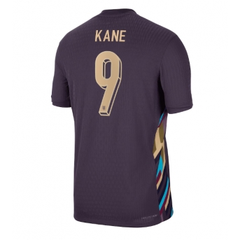 Inghilterra Harry Kane #9 Maglia Gara Trasferta Repliche Europei 2024